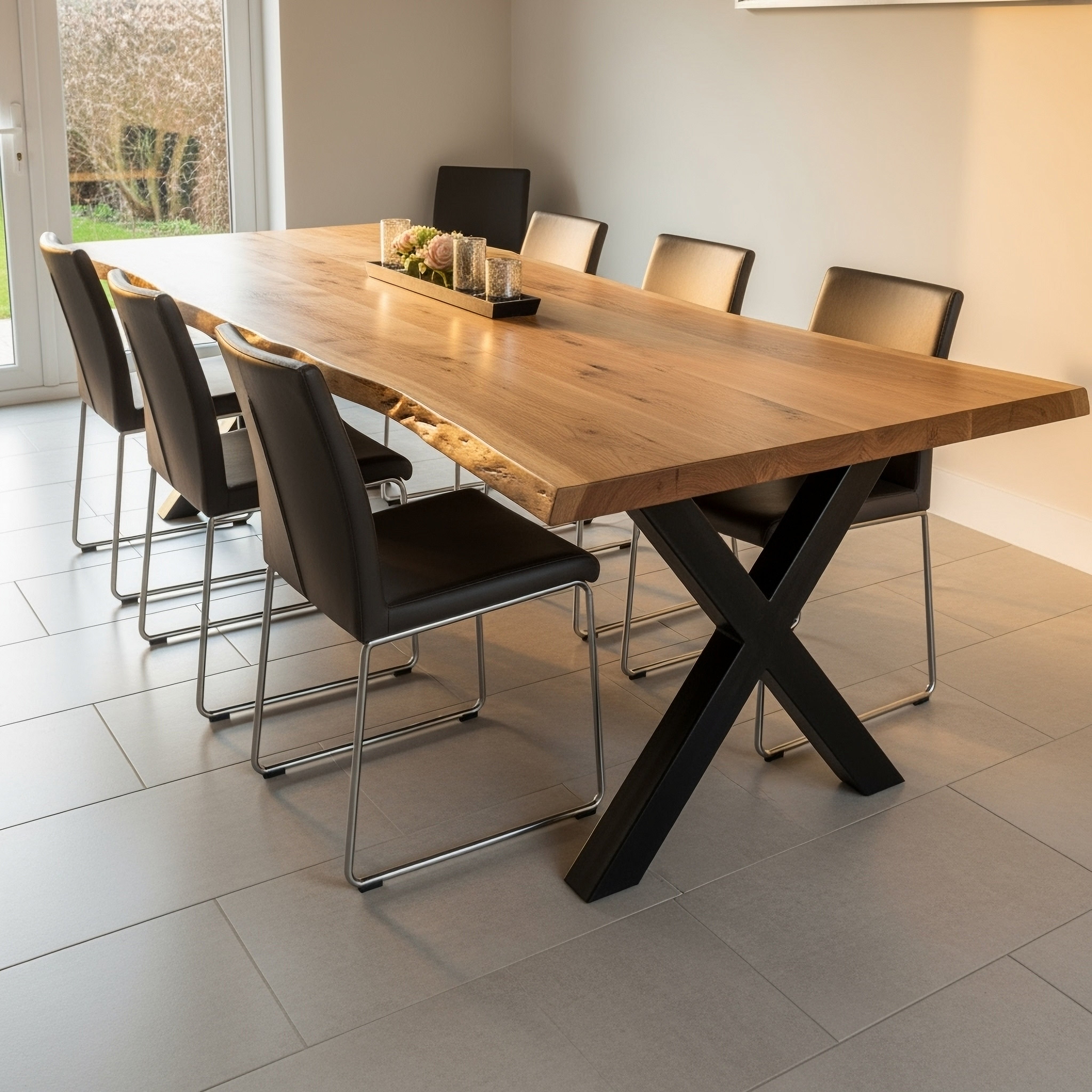 LiveEdge - Oak Dining Table